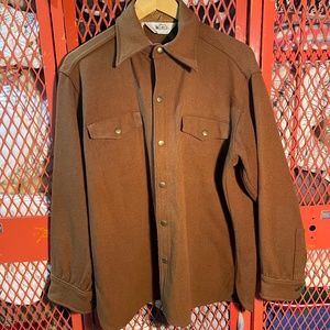 Vintage 1970's Woolrich wool shirt/jacket